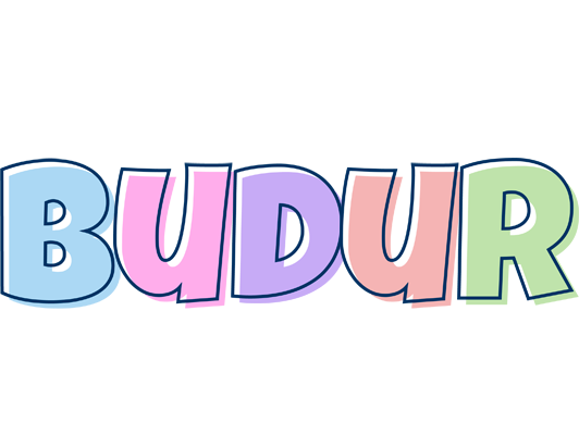 Budur pastel logo