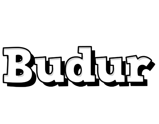 Budur snowing logo