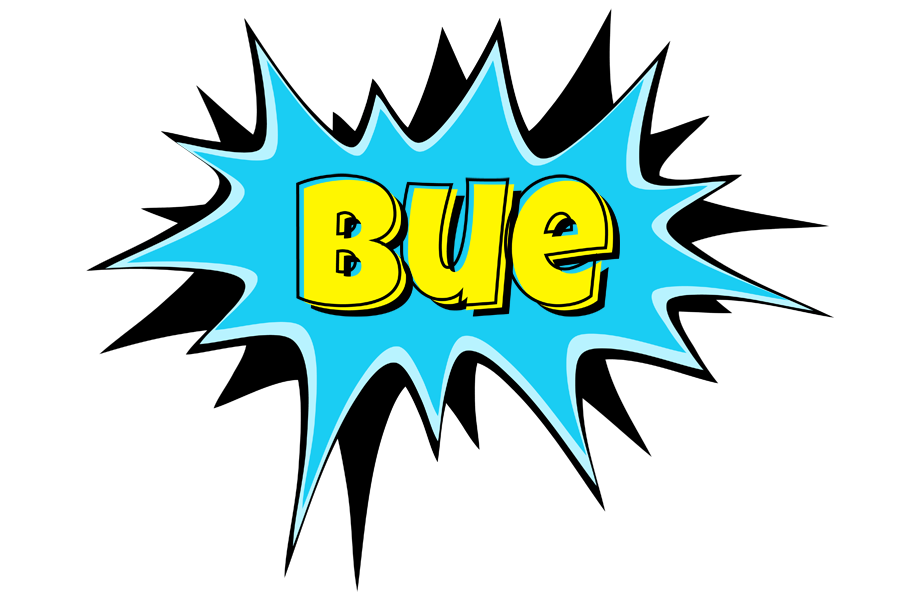 Bue amazing logo