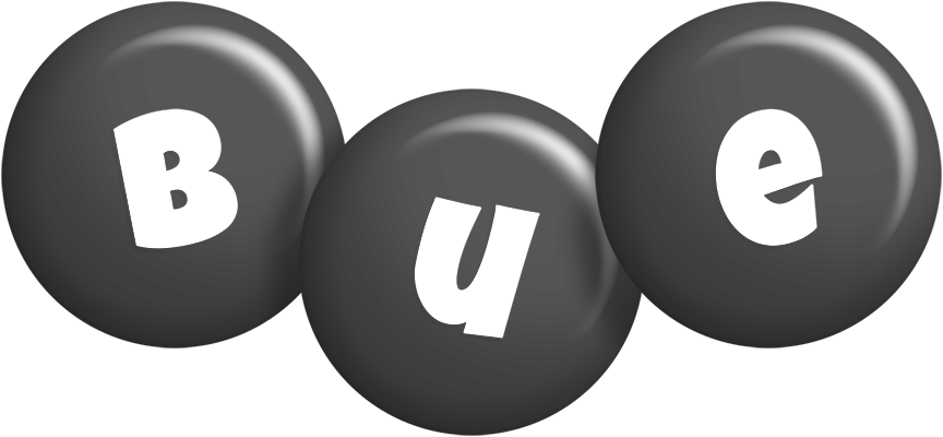Bue candy-black logo