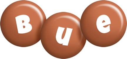 Bue candy-brown logo