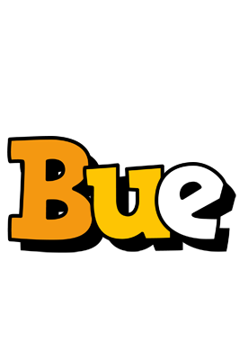 Bue cartoon logo