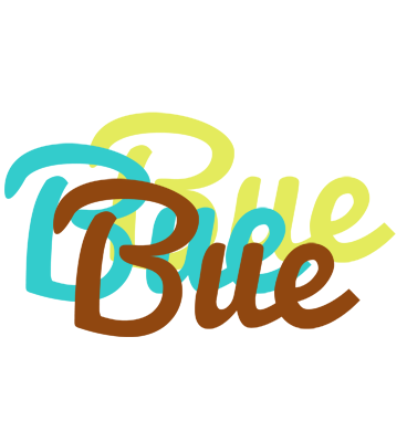 Bue cupcake logo