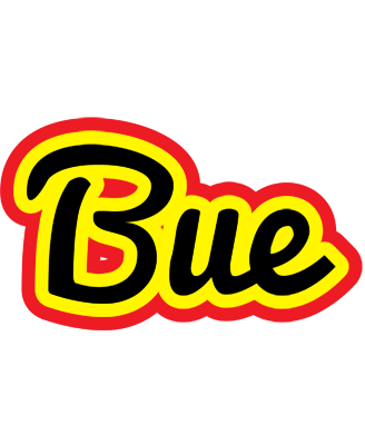 Bue flaming logo