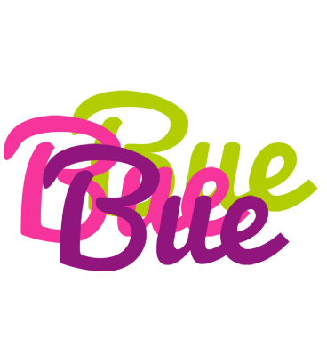 Bue flowers logo