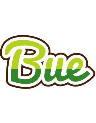 Bue golfing logo