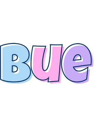Bue pastel logo