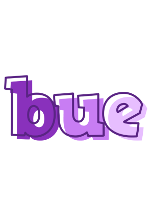 Bue sensual logo