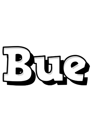 Bue snowing logo