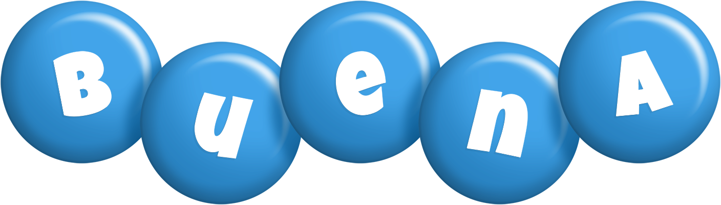 Buena candy-blue logo