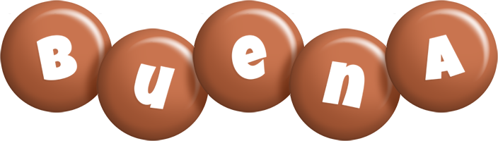 Buena candy-brown logo