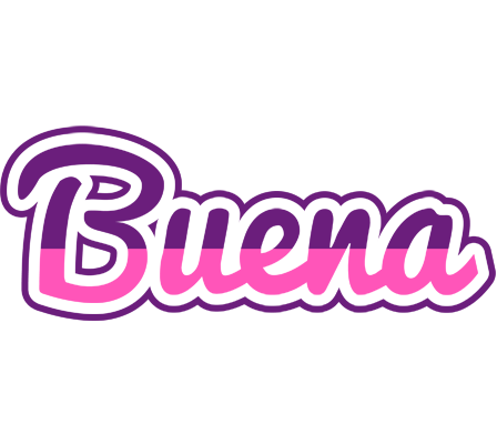 Buena cheerful logo