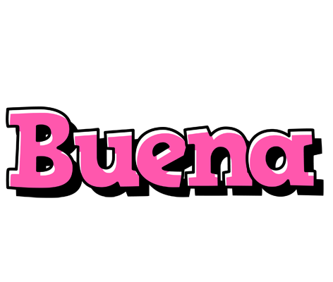 Buena girlish logo
