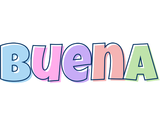 Buena pastel logo