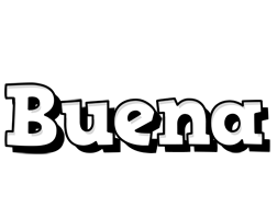 Buena snowing logo