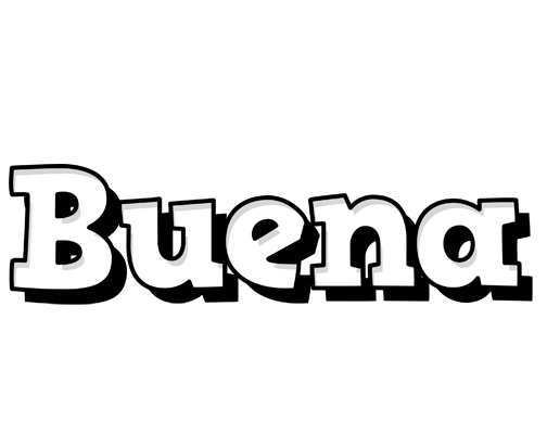 Buena snowing logo