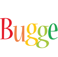 Bugge birthday logo