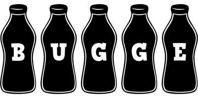 Bugge bottle logo