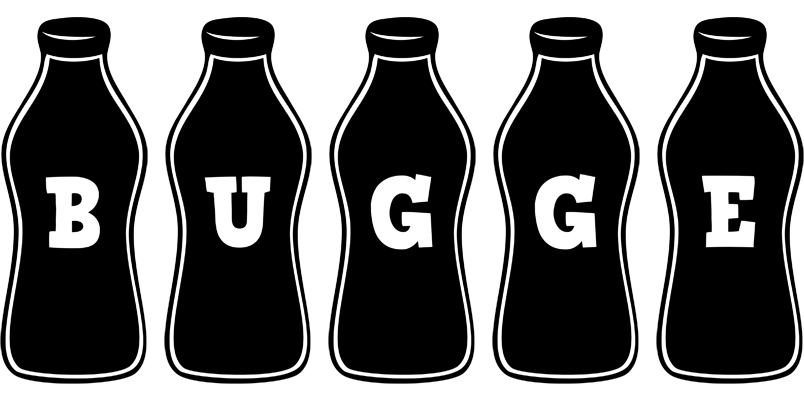Bugge bottle logo