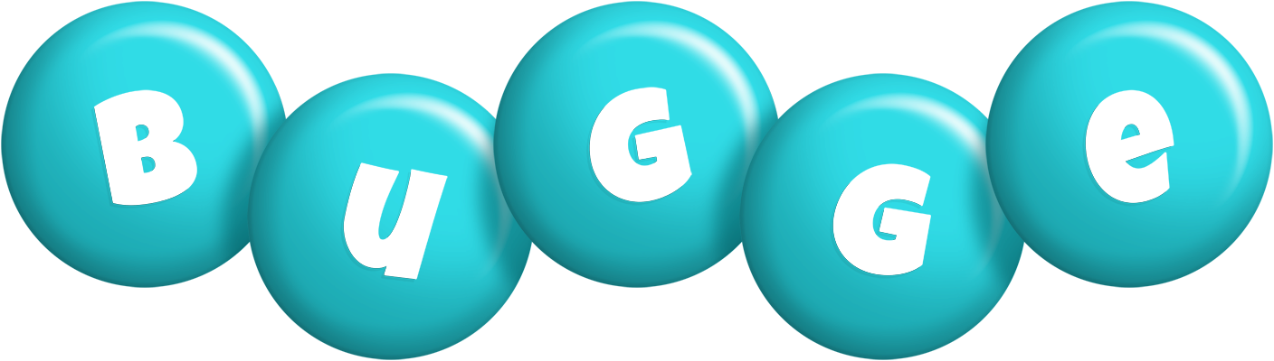 Bugge candy-azur logo