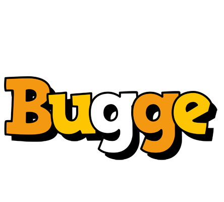Bugge cartoon logo