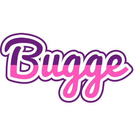 Bugge cheerful logo