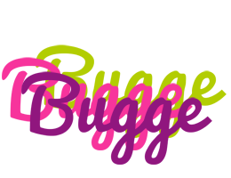 Bugge flowers logo