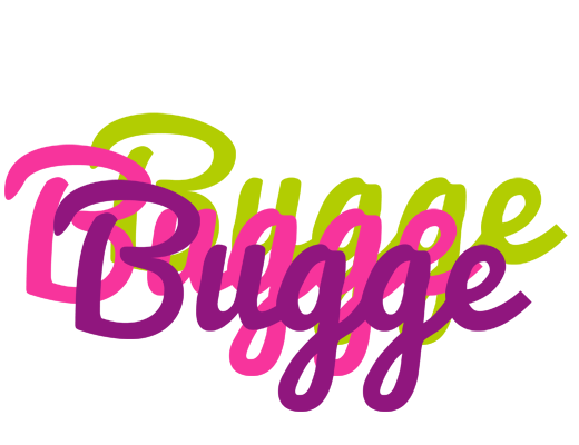 Bugge flowers logo