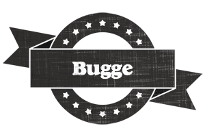 Bugge grunge logo