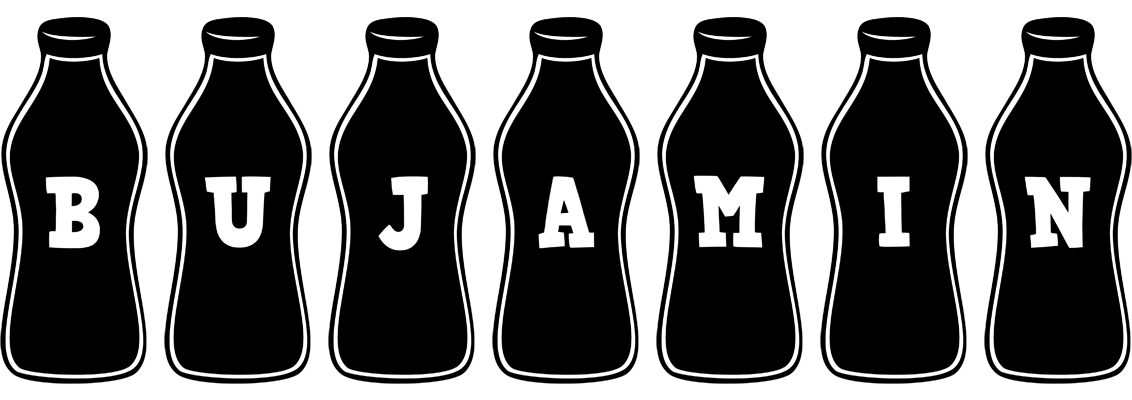 Bujamin bottle logo