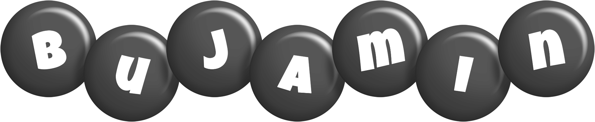 Bujamin candy-black logo