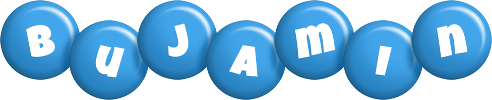 Bujamin candy-blue logo