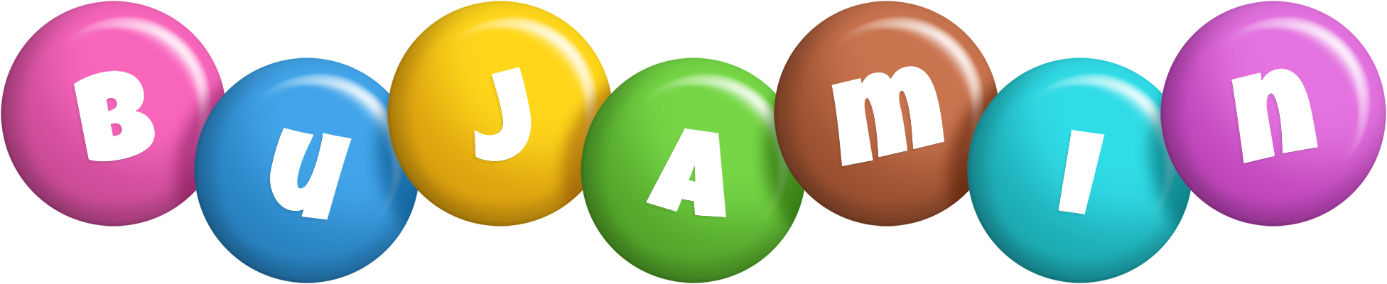 Bujamin candy logo