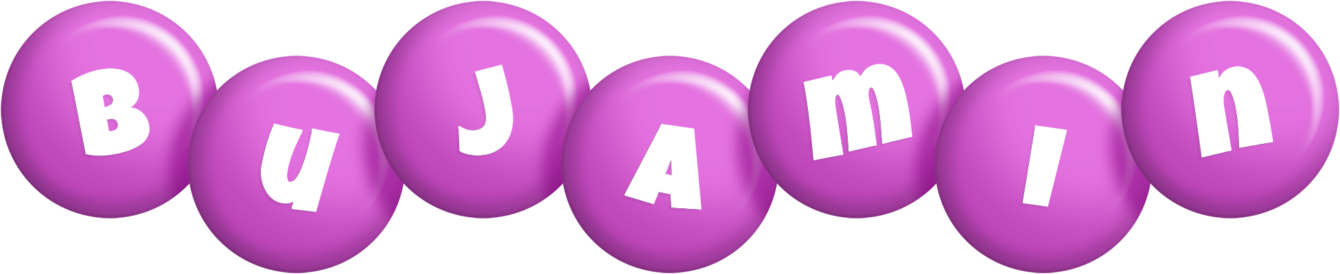 Bujamin candy-purple logo