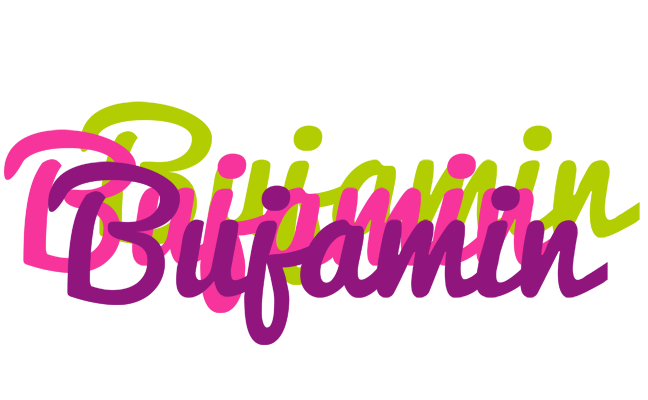 Bujamin flowers logo