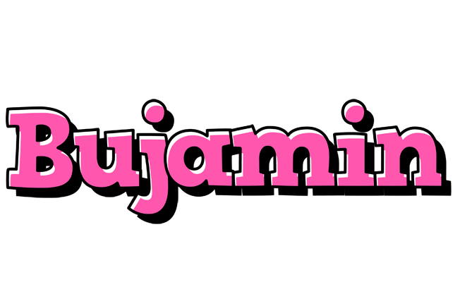 Bujamin girlish logo