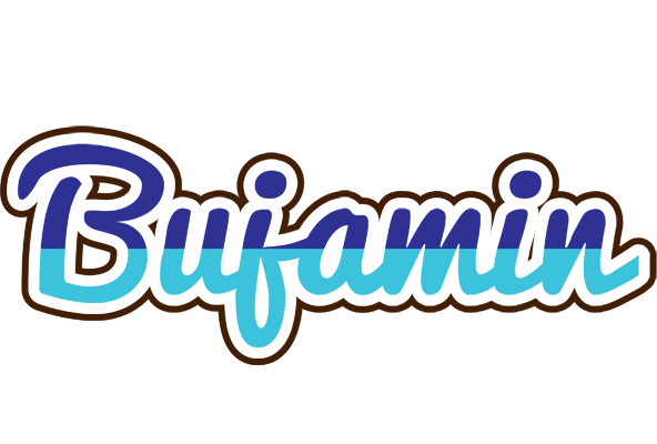 Bujamin raining logo