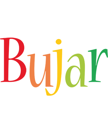 Bujar birthday logo