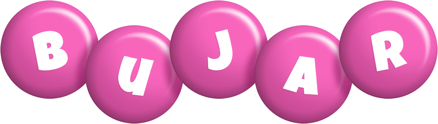 Bujar candy-pink logo