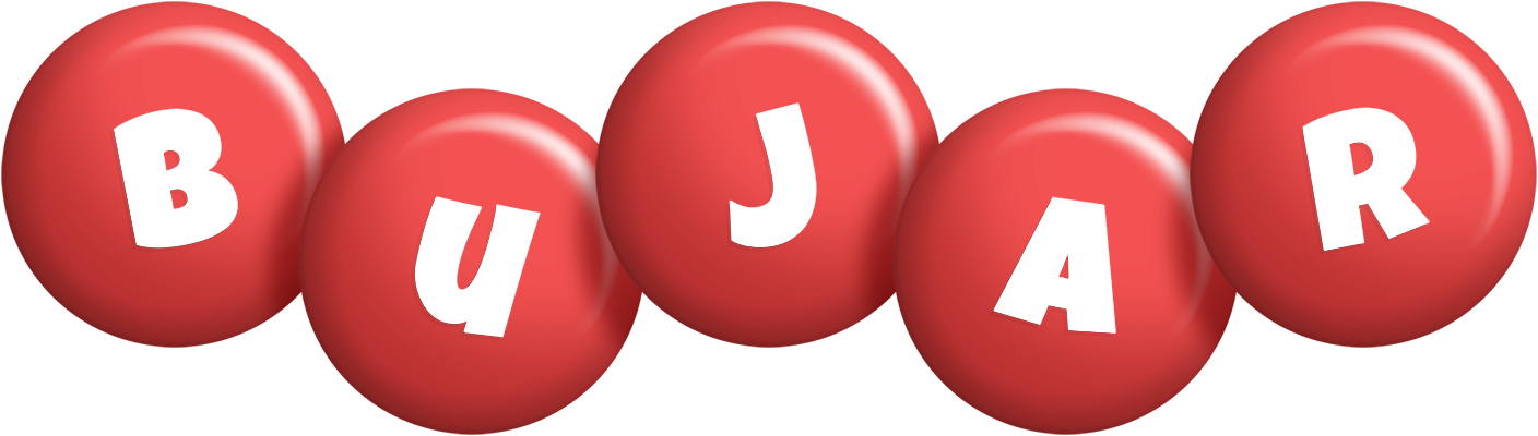 Bujar candy-red logo