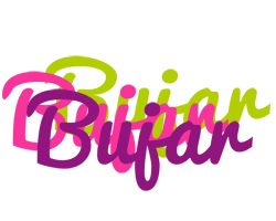 Bujar flowers logo