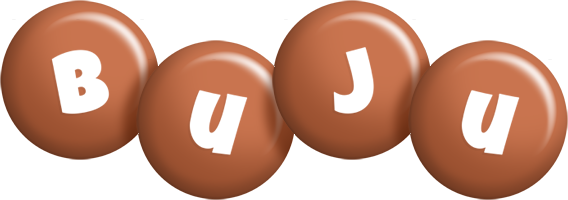 Buju candy-brown logo