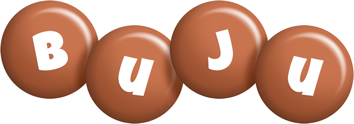 Buju candy-brown logo