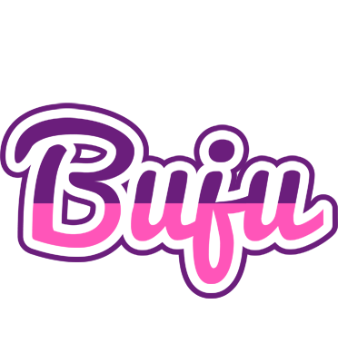 Buju cheerful logo