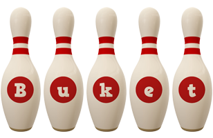 Buket bowling-pin logo