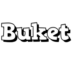 Buket snowing logo