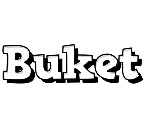 Buket snowing logo