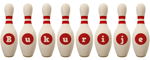Bukurije bowling-pin logo