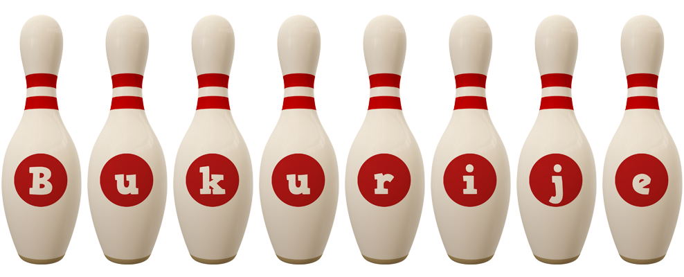 Bukurije bowling-pin logo