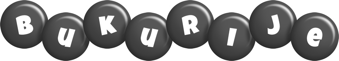 Bukurije candy-black logo